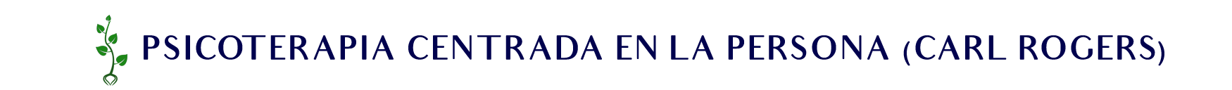 Psicoterapia centrada en la persona